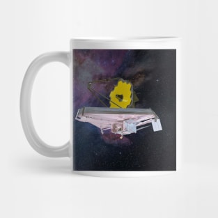 James Webb Space Telescope, artwork (C027/0590) Mug